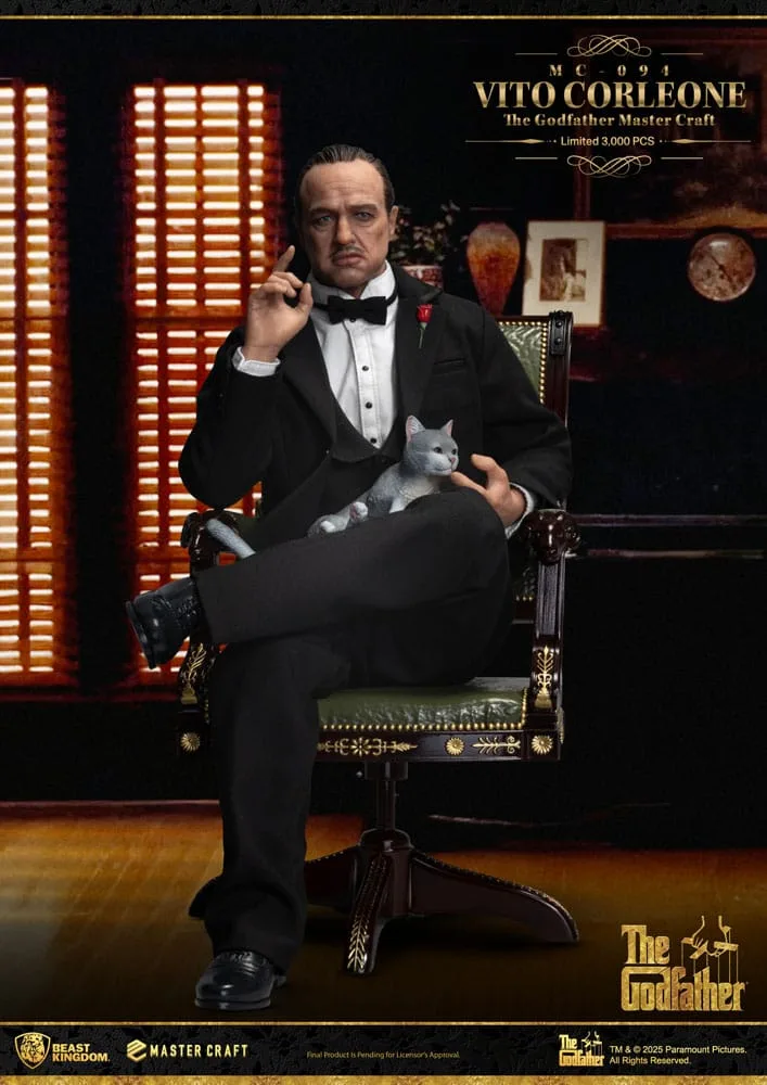 The Godfather Statue – Vito Corleone Master Craft 31 cm 11
