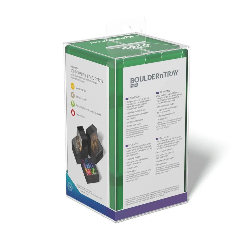 Ultimate Guard Deck Box – Boulder’n’Tray 100+ Emerald 12