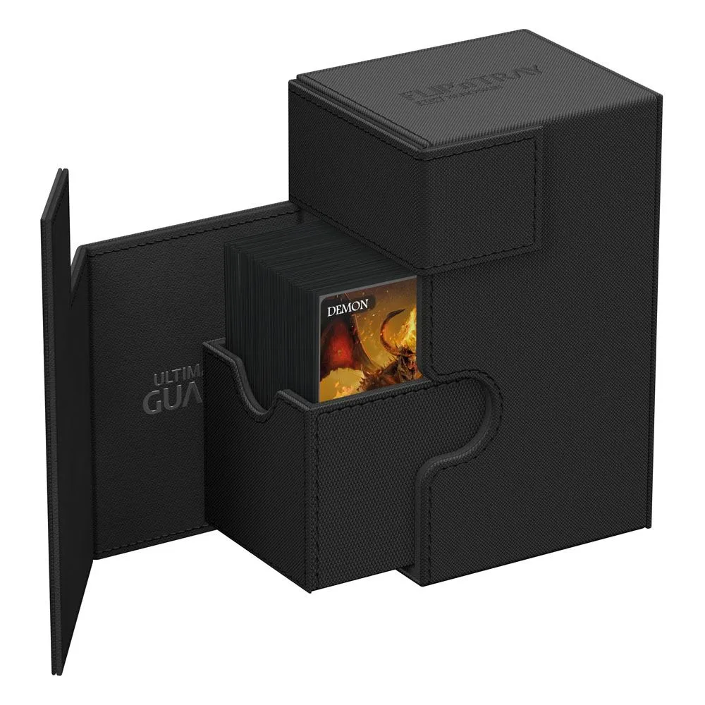 Ultimate Guard Deck Box – Flip’n’Tray 80+ Xenoskin Black 4