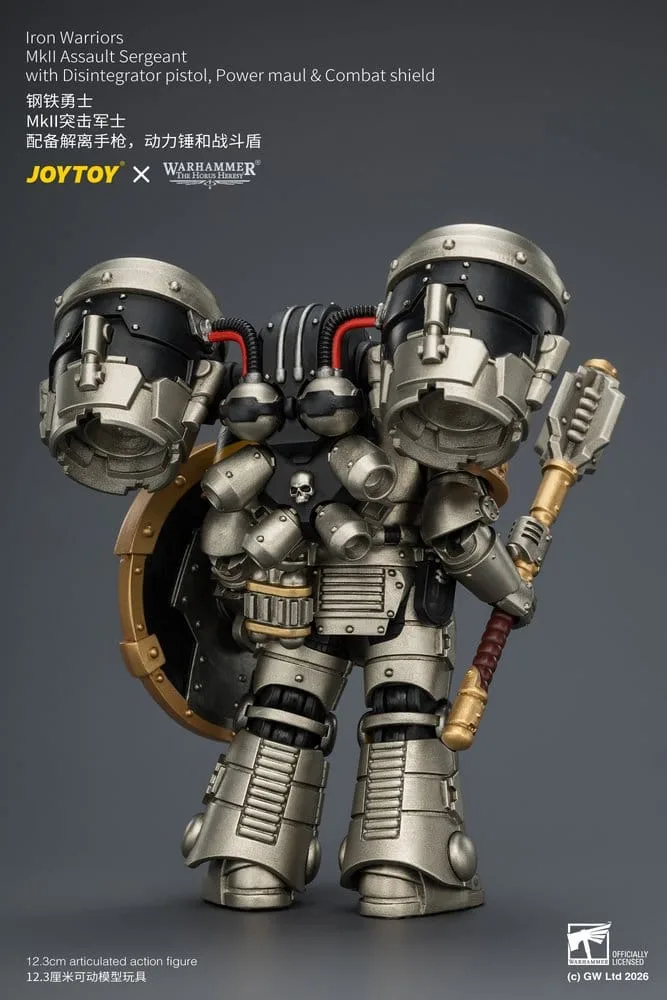 Warhammer Action Figure – Iron Warriors MkII Assault Sergeant 12.3 cm 12