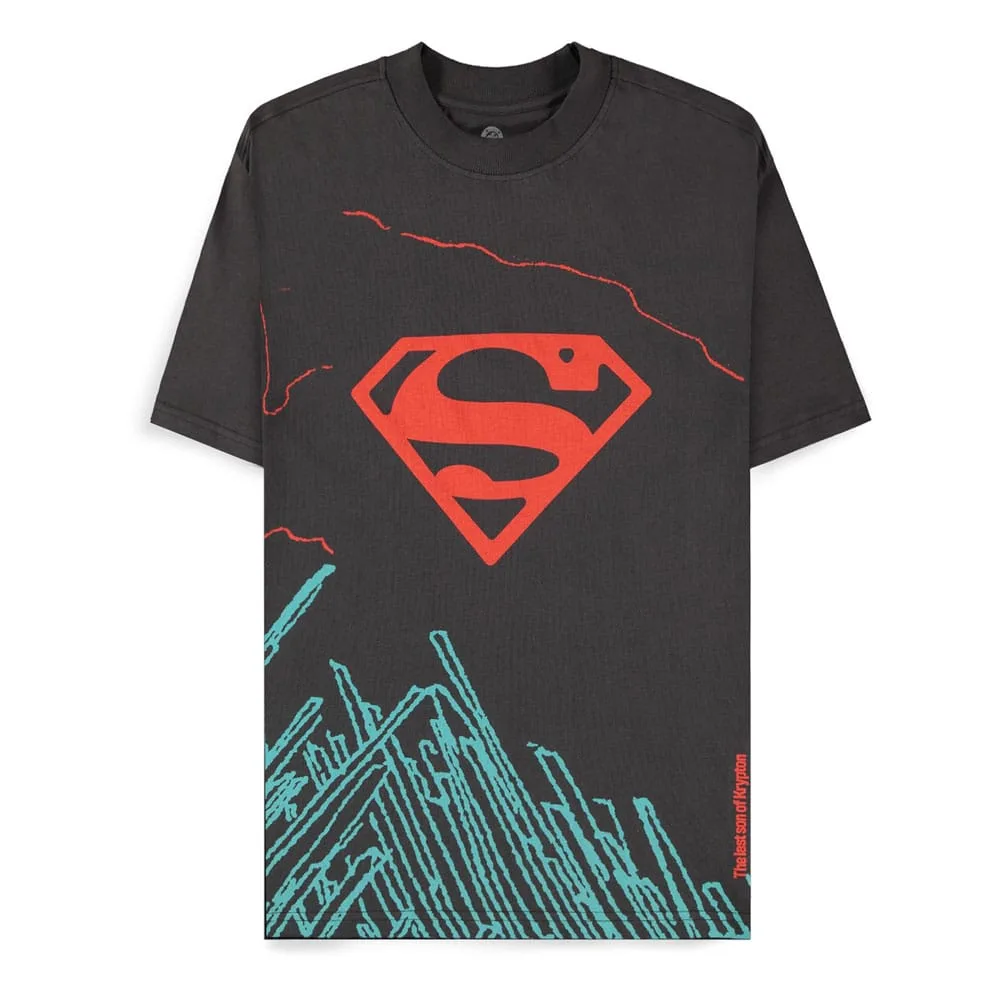 DC Comics T-Shirt – Superman Son of Krypton Dark Grey S