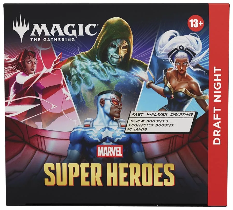 Magic the Gathering Draft Kit – Marvel Super Heroes Draft Night 3