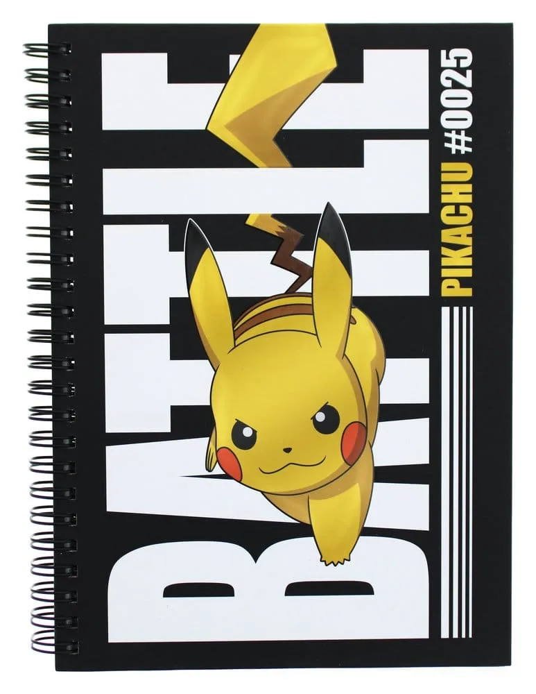 Pokémon Notebook – Battle Pikachu A5