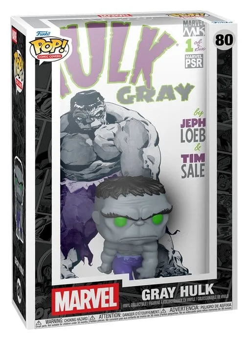 Marvel Vinyl Figure – Gray Hulk POP Comic Covers 9 cm 2