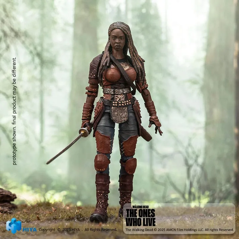 The Walking Dead Action Figure – Michonne Exquisite Mini 10.2 cm 5