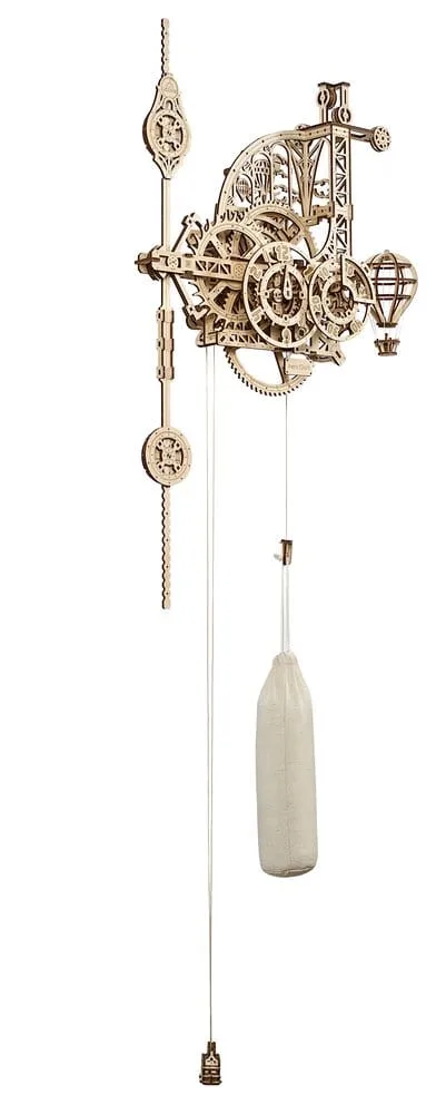 Ugears Houten Modelbouwset – Aero Clock wandklok 7