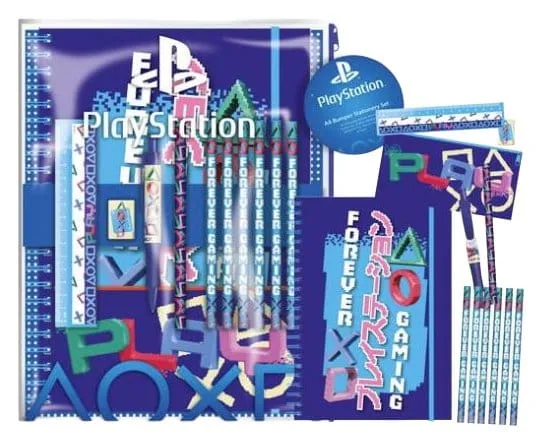 PlayStation Stationery Set – Play A4 Display of 8