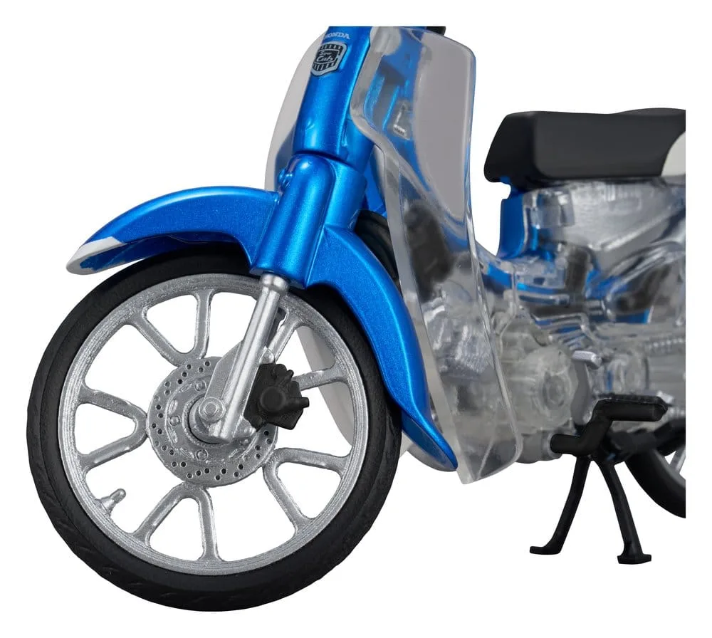 Honda Model Kit – Super Cub 110 Glint Wave Blue Metallic 4