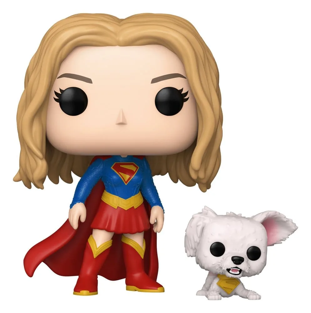 Supergirl (2026) Pop Vinyl Figure – With Puppy Krypto 9 cm 1