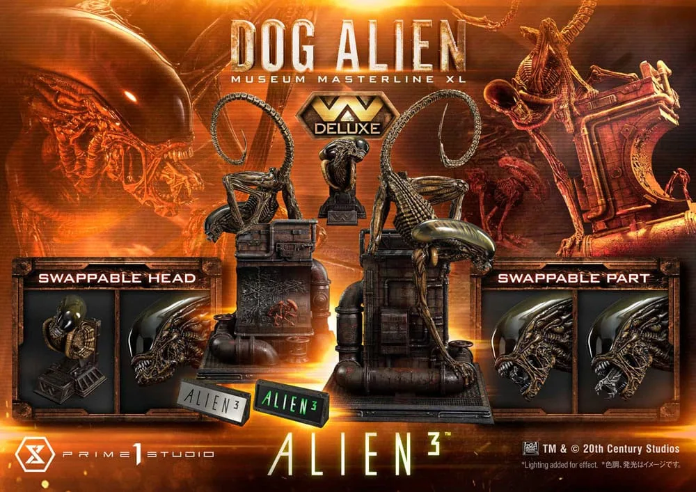 Alien 3 beeld – Dog Alien XL Deluxe Bonus Version 114 cm 16