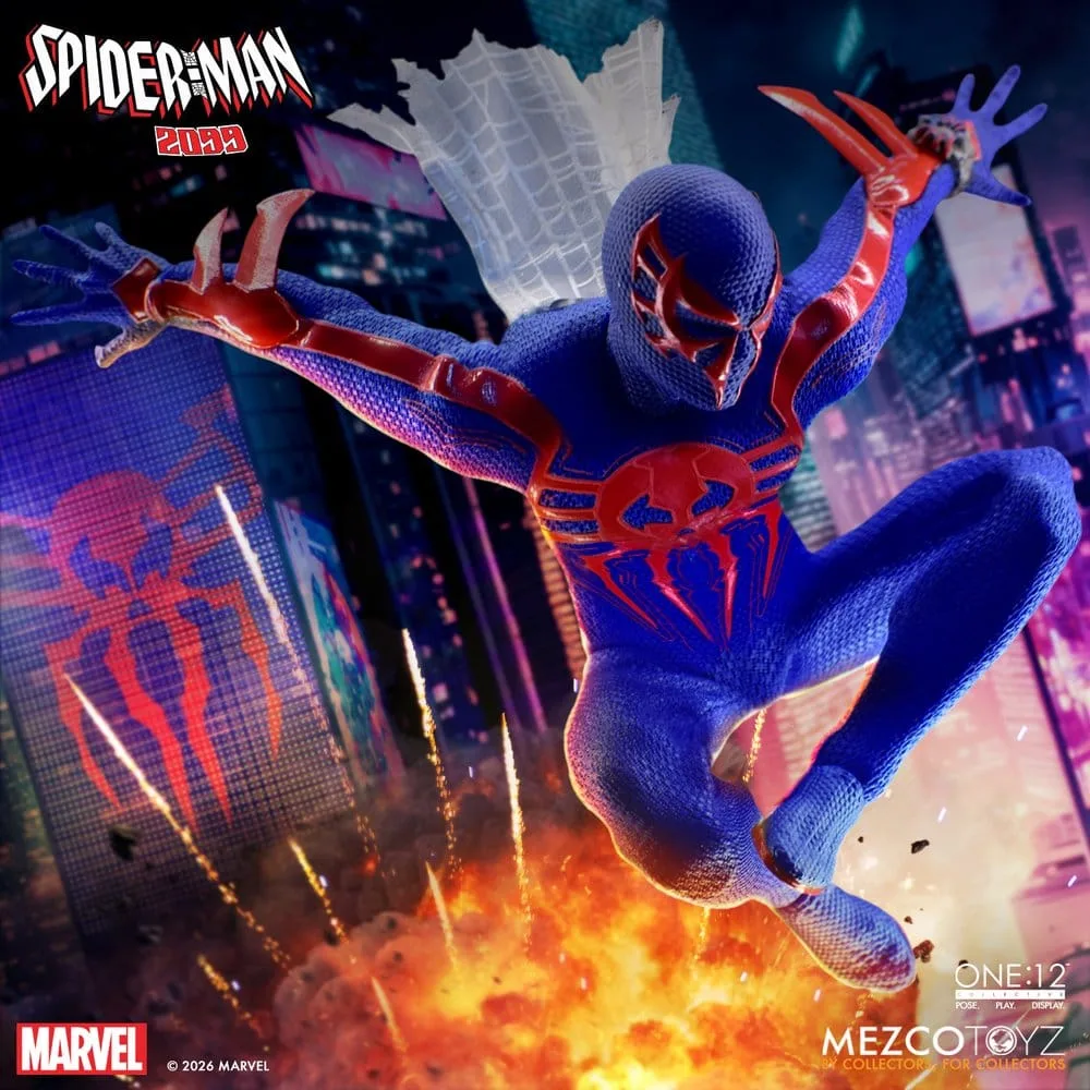Marvel Action Figure – Spider-Man 2099 One:12 Collective 17 cm 2