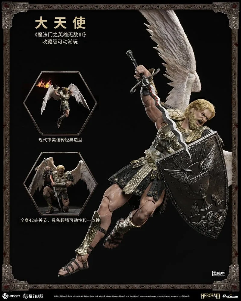 Heroes of Might and Magic III Figure – Archangel Deluxe 15 cm 3