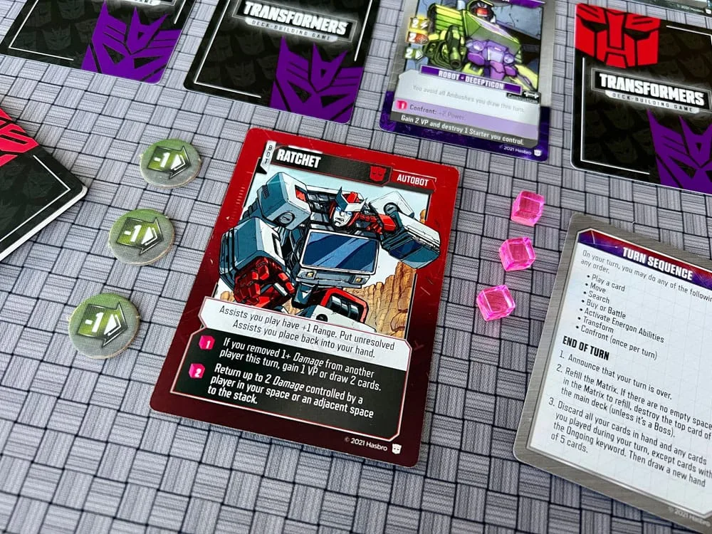 Transformers Card Game – Deck-Building English Edition 3