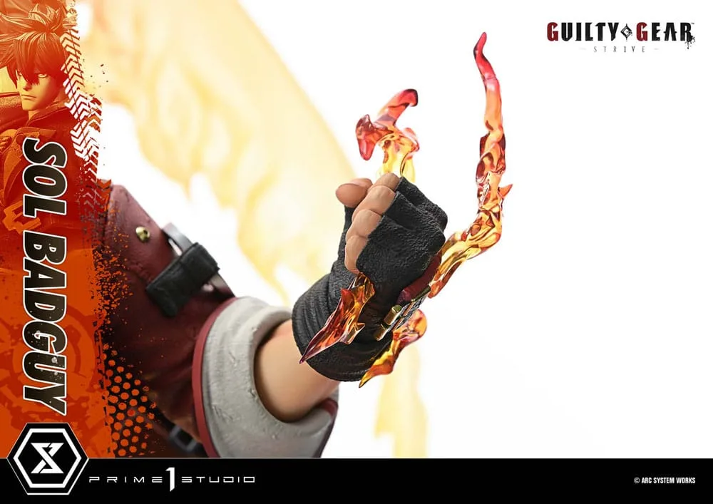 Guilty Gear Strive Statue – Sol Badguy Bonus Version 82 cm 33