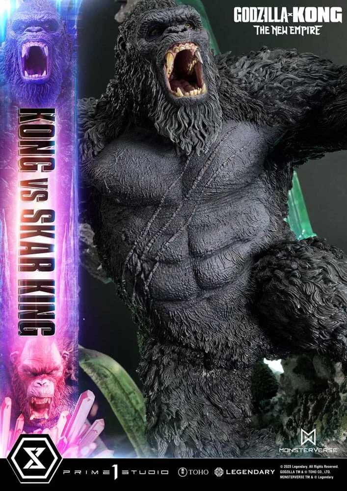 Godzilla x Kong Diorama Statue – Kong vs Skar King 104 cm 21