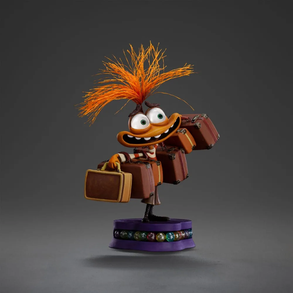 Inside Out 2 beeld – Anxiety Art Scale 18 cm 3