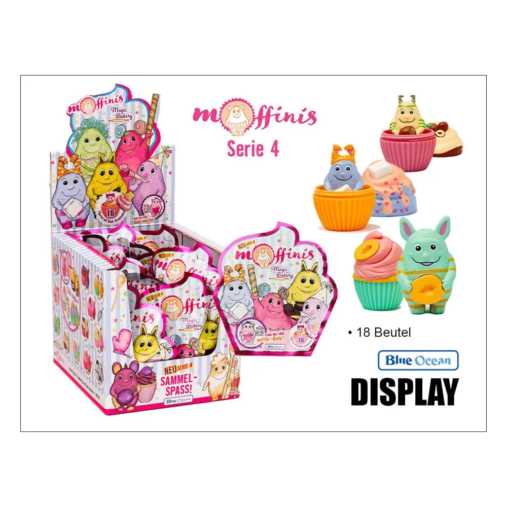 Moffinis Mini-Figure Display – Magic Bakery Series 4 18 Bags