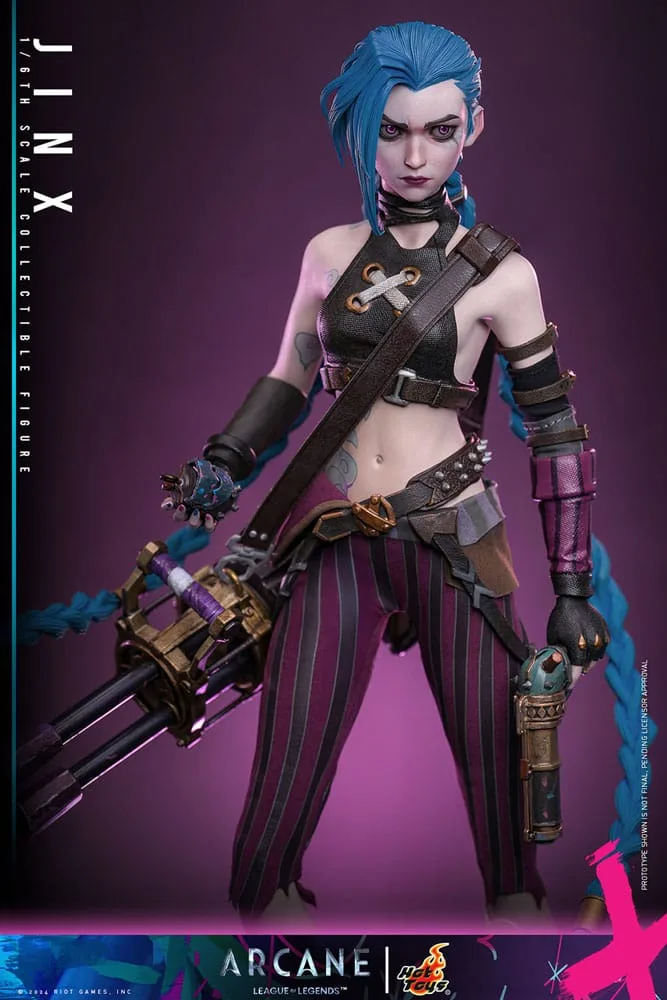 Arcane Action Figure – Jinx 1/6 Scale 27 cm 12