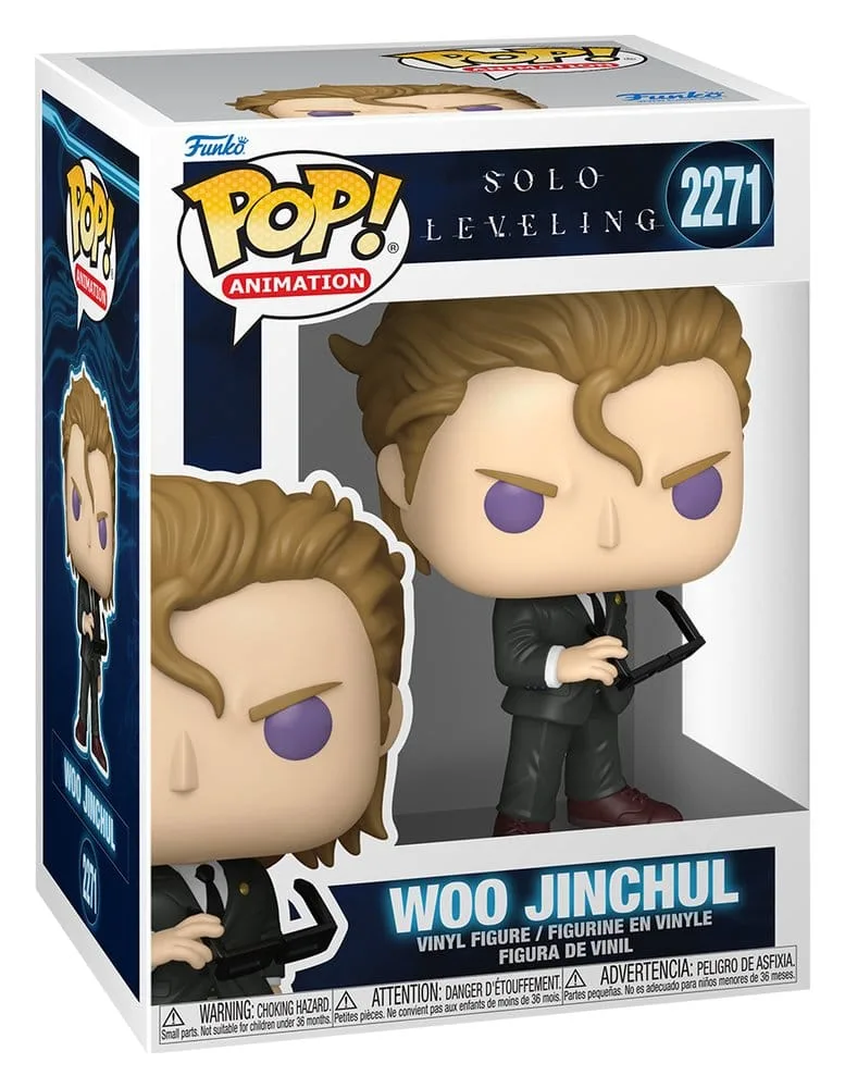 Solo Leveling Vinyl Figure – Funko Pop Woo Jinchul 9 cm 2