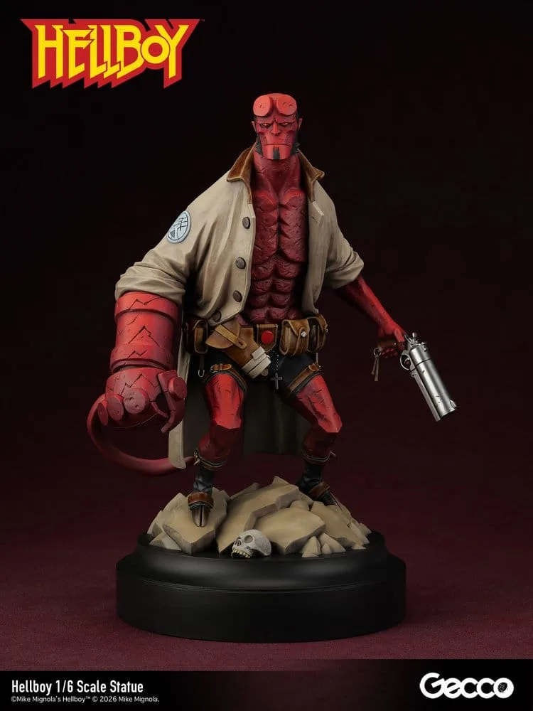 Hellboy Resin Statue – Dark Horse Presents 88 1/6 34 cm 12