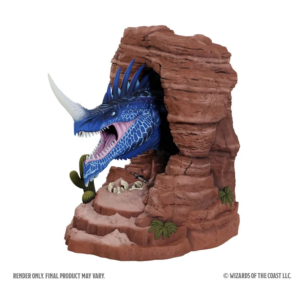 Dungeons & Dragons Bookend – Blue Dragon 17 cm 3