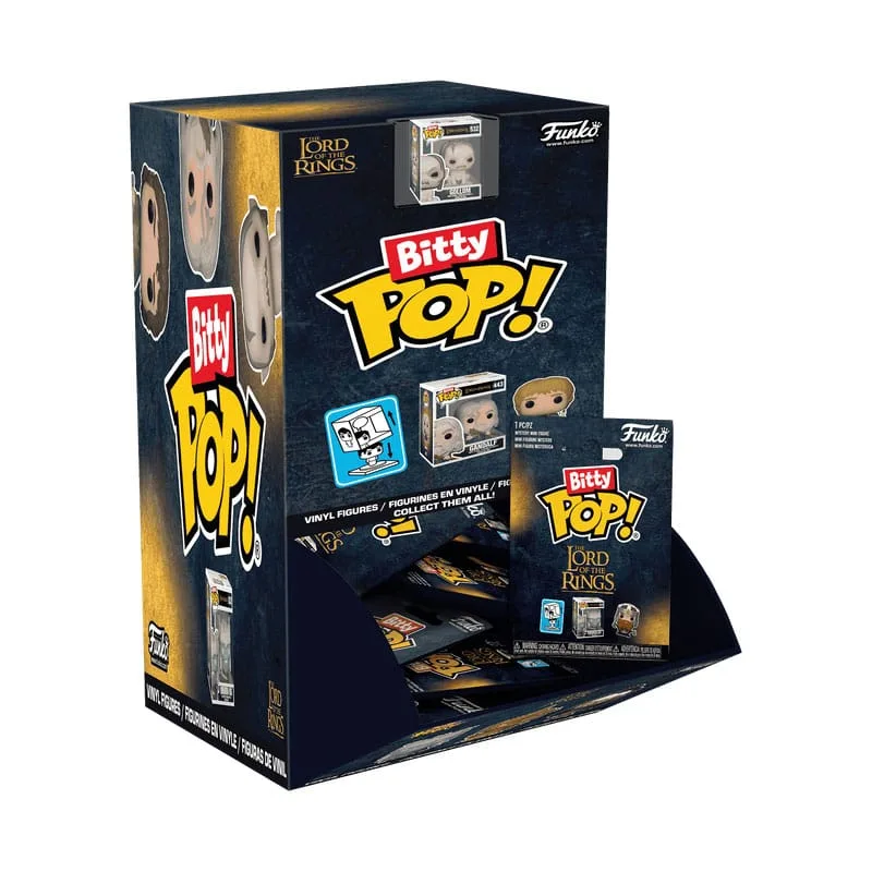 Lord of the Rings Bitty Pop Figures – 32 Figure Display 2.5 cm