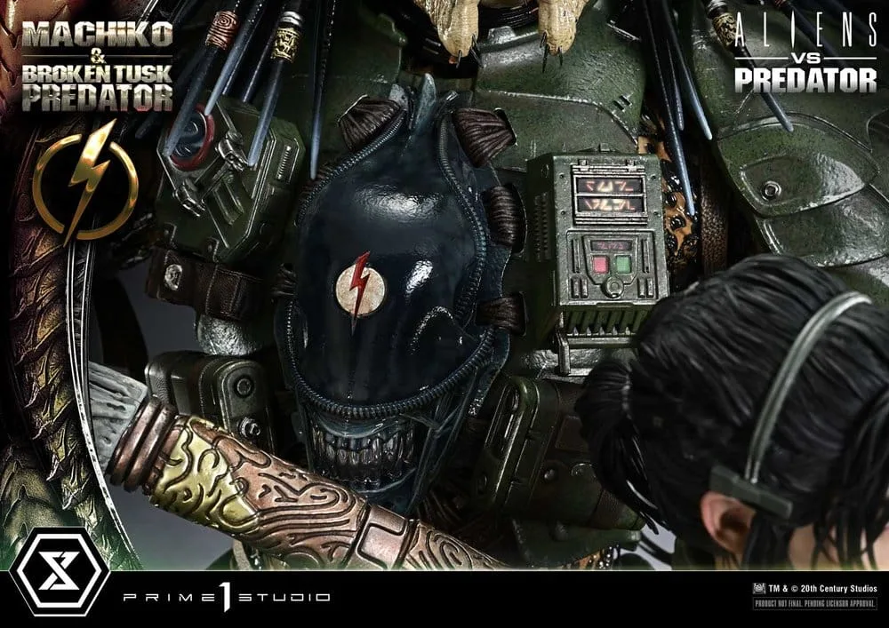 Aliens vs. Predator Statue – Machiko & Broken Tusk 79 cm 22