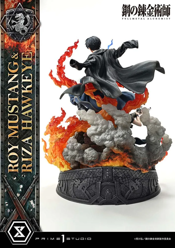 Fullmetal Alchemist Statue – Roy Mustang & Riza Hawkeye 50 cm 4