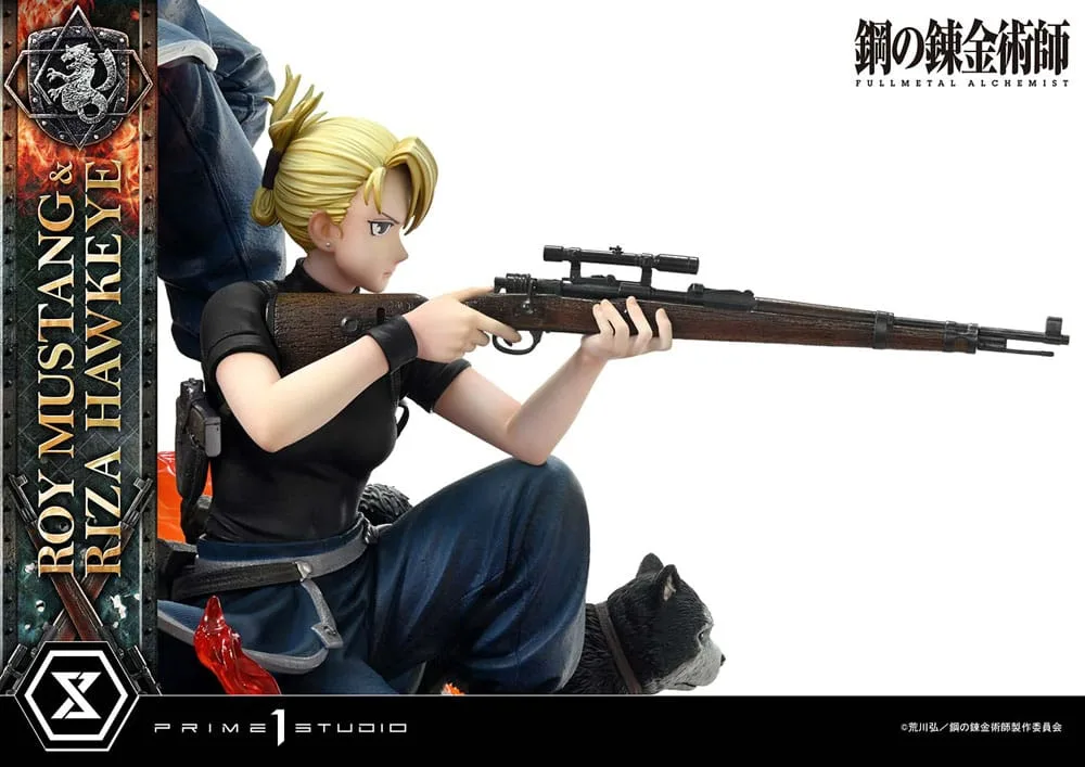 Fullmetal Alchemist Statue – Roy Mustang & Riza Hawkeye 50 cm 21
