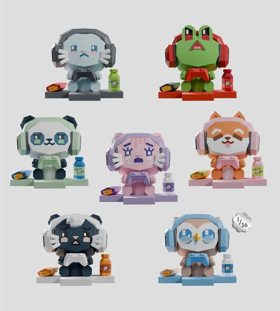 Mega Mini Arcade Figures – Series 1 Blind Box Display of 6 6 cm 1
