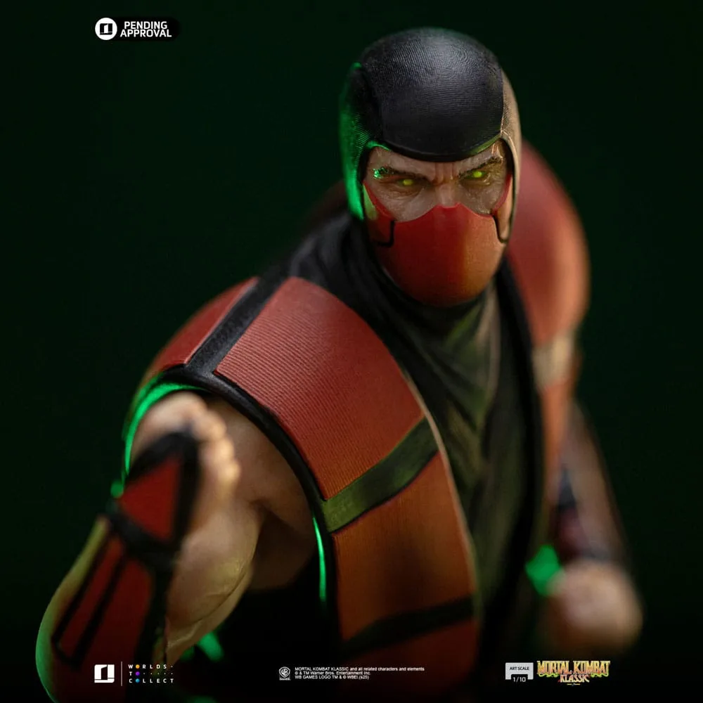 Mortal Kombat Statue – Ermac Ninjas Collection 1:10 21 cm 6