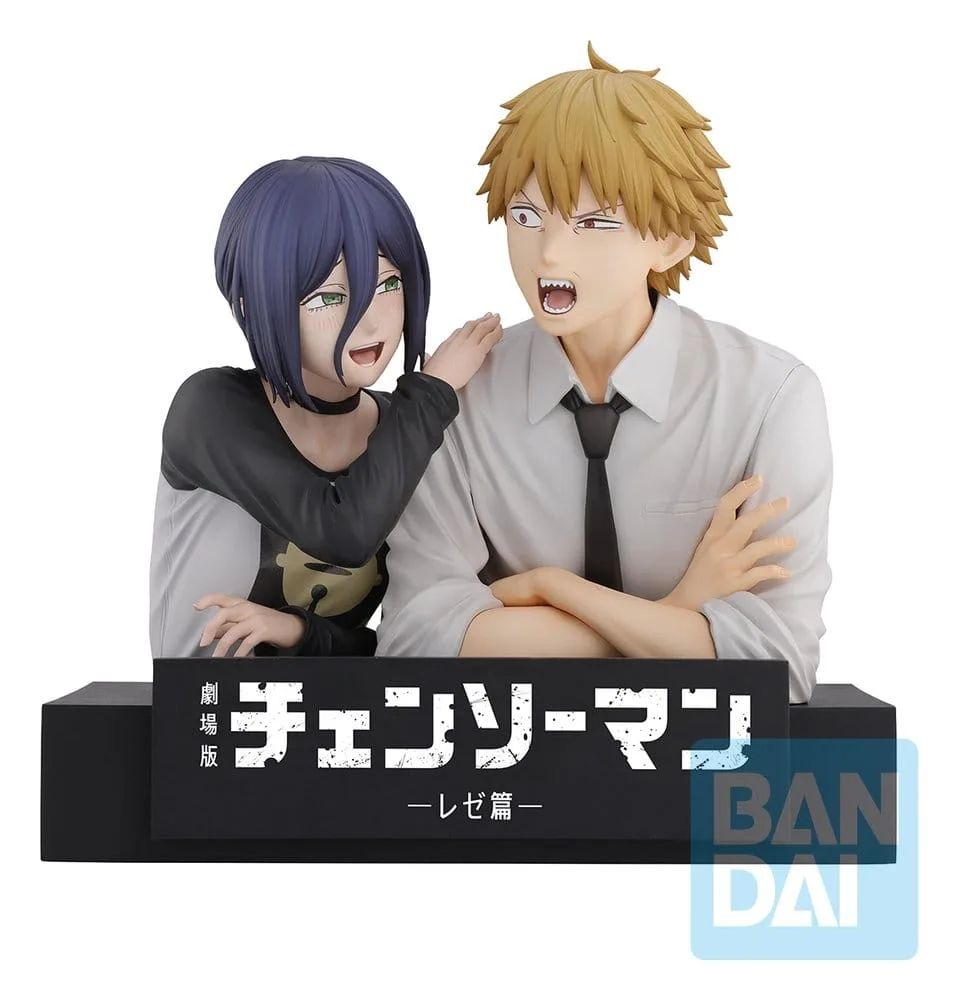 Chainsaw Man PVC Figure – Ichibansho Denji & Reze 12 cm
