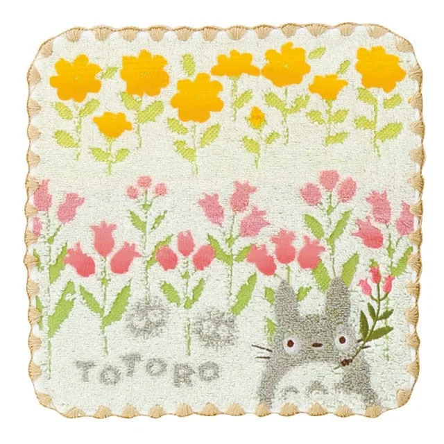 My Neighbor Totoro Mini Towel – Wild Flowers 25 x 25 cm