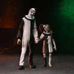 Terrifier 2 actiefigurenset – Art the Clown & Little Pale Girl 18 cm 16