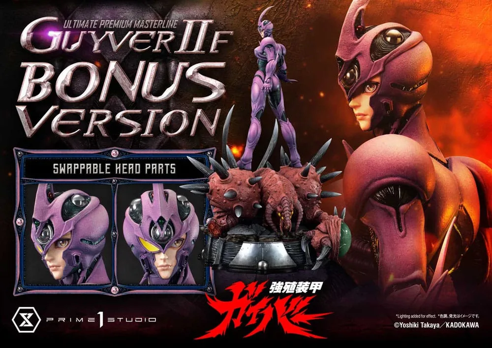 Guyver Statue – Guyver IIF Female Bonus Version 88 cm 2