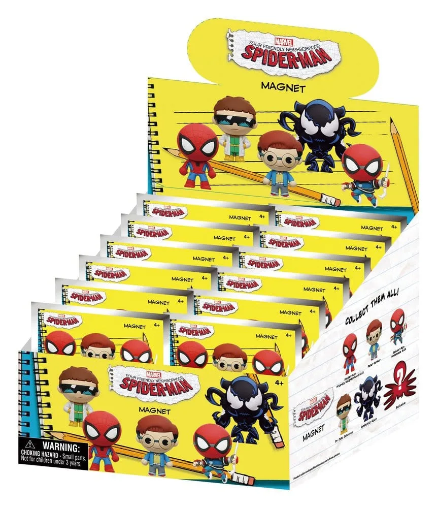 Spider-Man Magnets – 12 Blind-Pack Display