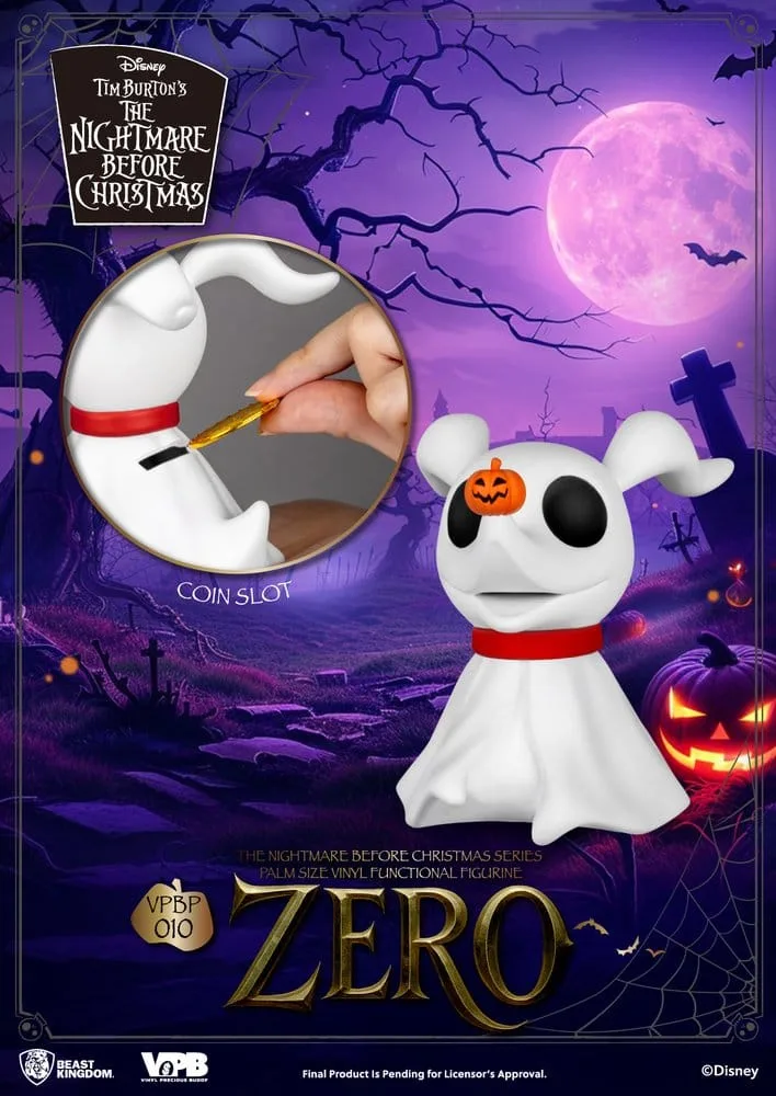 The Nightmare Before Christmas Figure Bank – Zero 11 cm 8