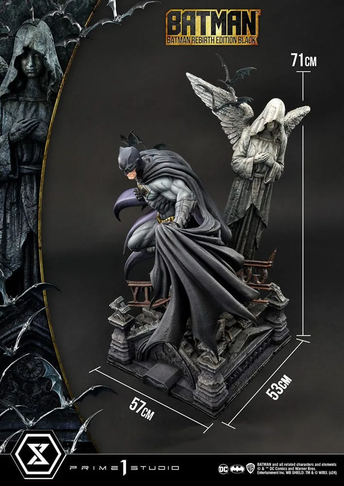 Batman Statue – Rebirth Black Edition 1/4 Scale 71 cm 3