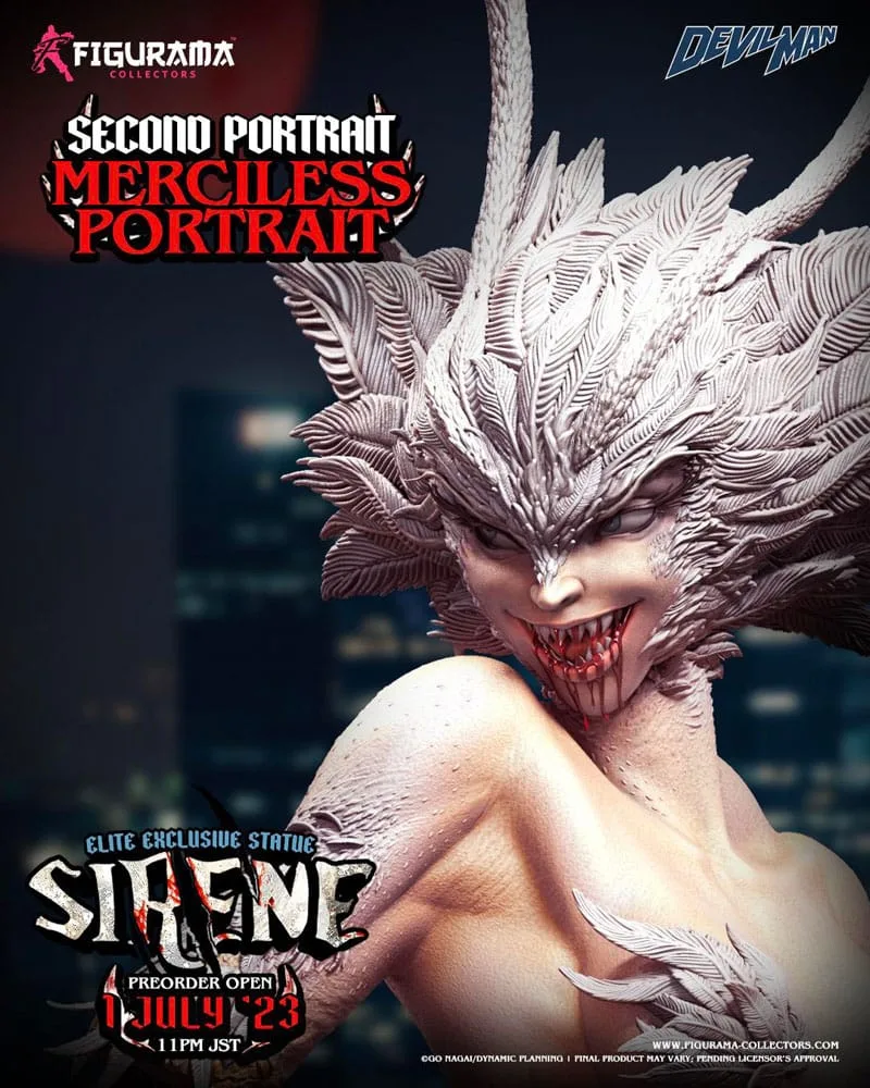 Devilman Statue – Sirene Elite Exclusive 1:4 67 cm 14