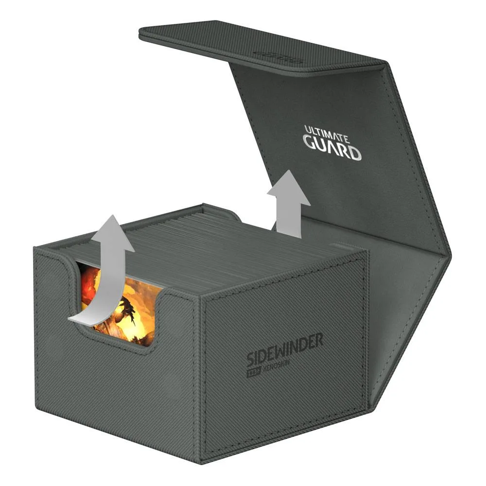 Ultimate Guard Deck Box – Grey Sidewinder 133+ Xenoskin 5