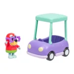 Bluey Mini Figure Playset – Janet and Granny Car 7.6 cm 3