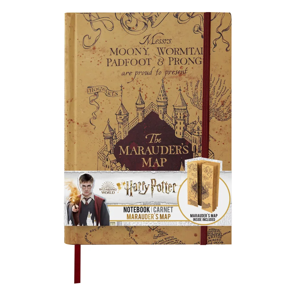 Harry Potter Notebook – Marauder’s Map A5
