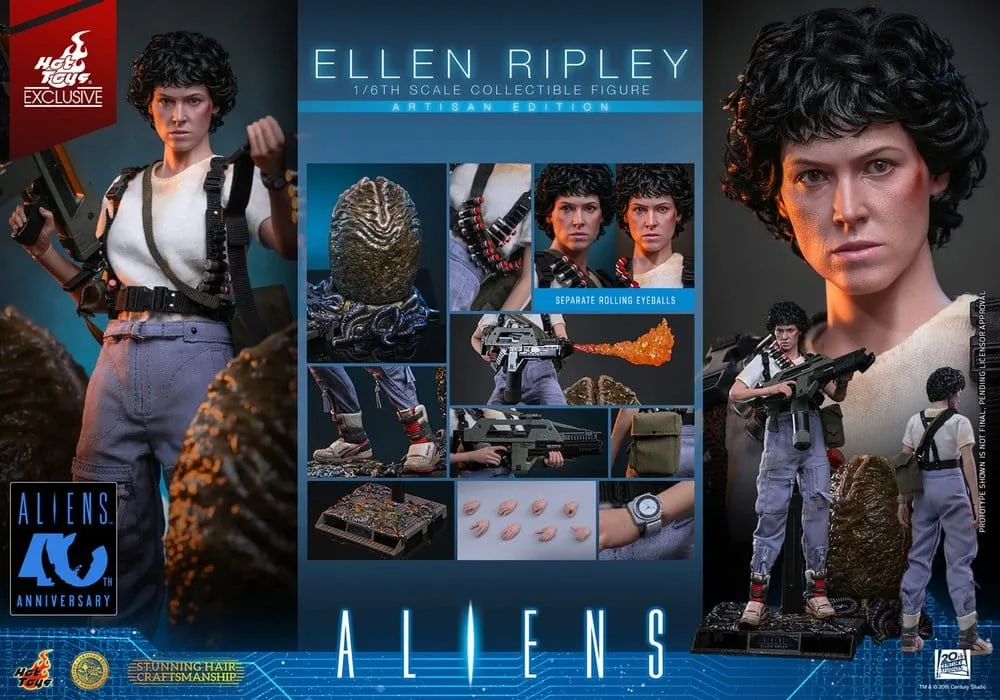 Aliens Action Figure – Ellen Ripley Artisan Deluxe 30 cm 10