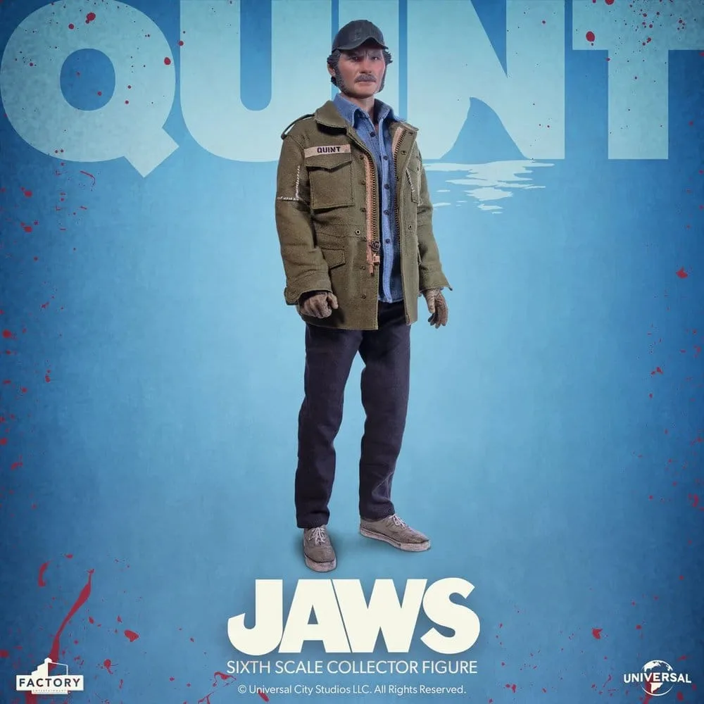 Jaws Action Figure – Quint 1/6 Scale 30 cm 2