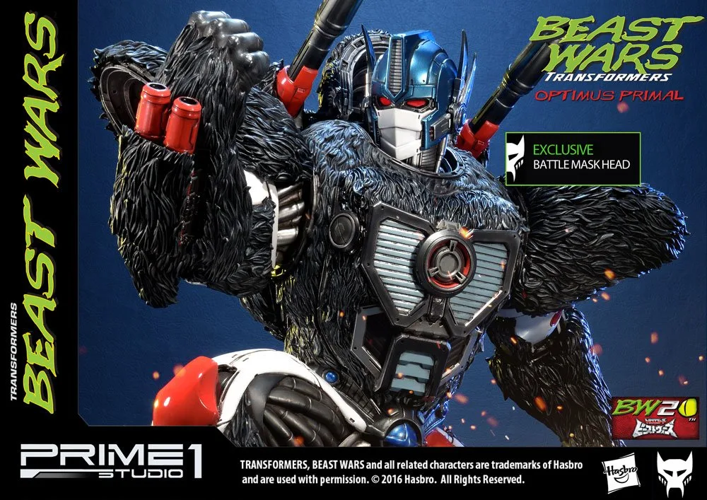 Transformers Beast Wars Statues – Optimus Primal Set of 3 63 cm 4
