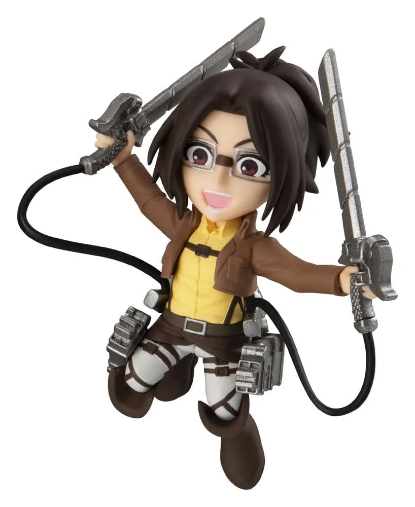Attack on Titan Mini Figures – Tobimas 6 Pack with Gift 6