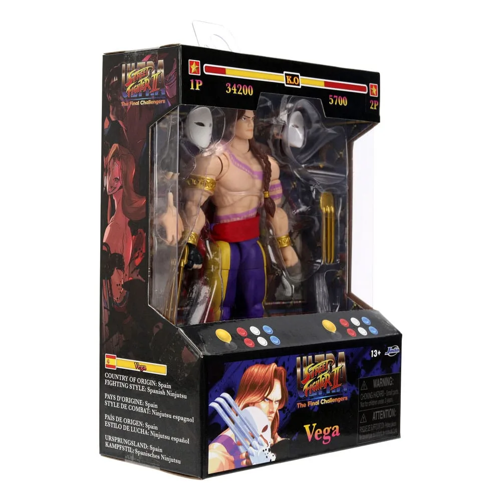 Ultra Street Fighter II Action Figure – Vega 1/12 Scale 15 cm 4