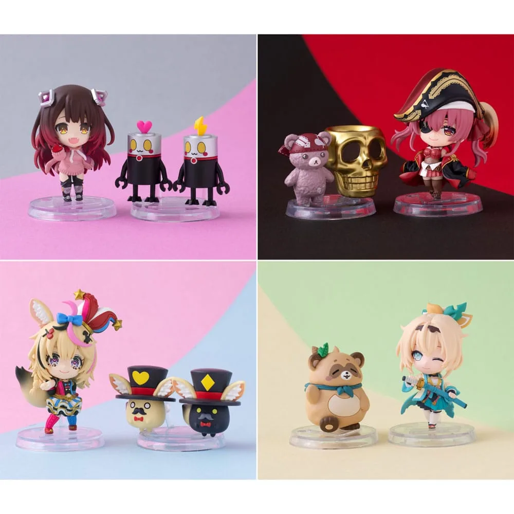 Hololive Mini Figures – Stylized Collection Vol 3 Display of 8