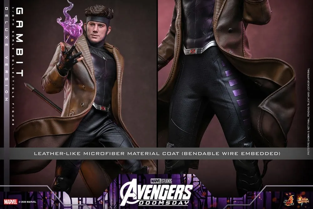 Avengers Doomsday Action Figure – Gambit Deluxe 1/6 31 cm 22
