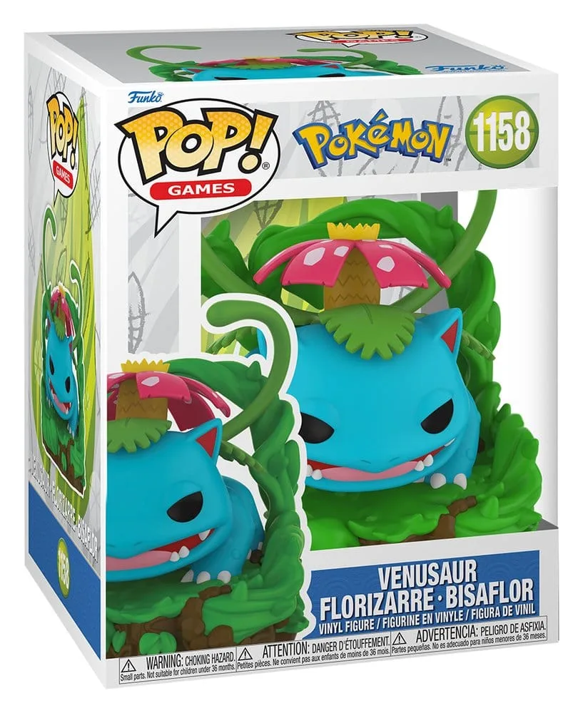 Pokémon Vinyl Figure – Venusaur Funko Pop Premium 9 cm 2